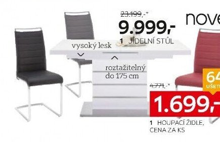1 Houpací židle
