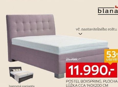 Postel boxspring
