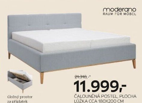 Čalouněná postel