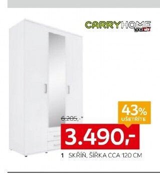 Skříň, šířka cca 120 cm