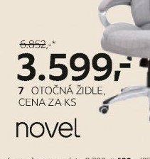 7 otočná židle, cena za ks