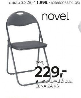 Skládací židle