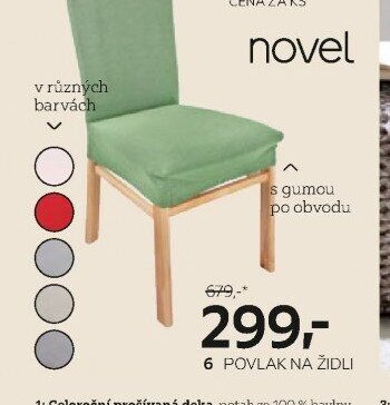 Povlak na židli