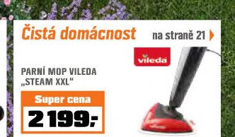 PARNÍ MOP VILEDA STEAM XXL
