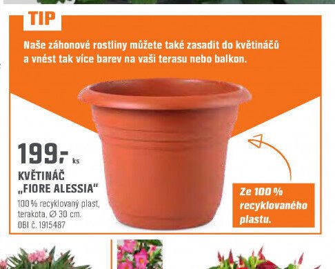 KVĚTINÁČ „FIORE ALESSIA“
