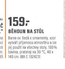 BĚHOUN NA STŮL