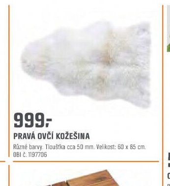 PRAVÁ OVČÍ KOŽEŠINA