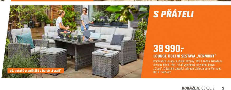 LOUNGE JÍDELNÍ SESTAVA „VERMONT“