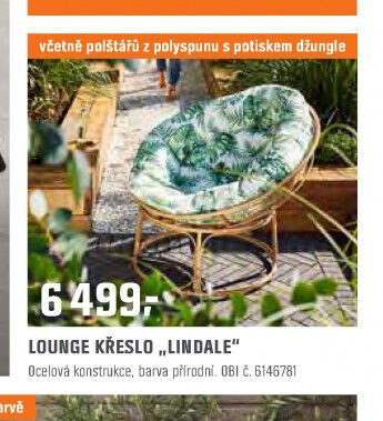 LOUNGE KŘESLO „LINDALE“