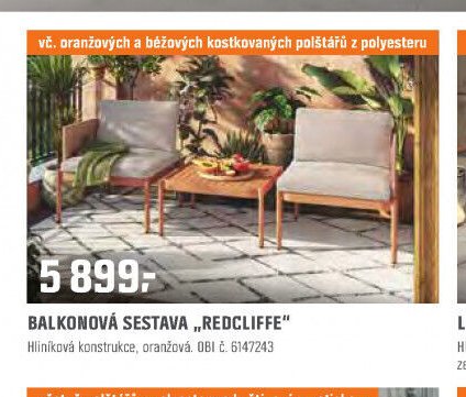BALKONOVÁ SESTAVA „REDCLIFFE“