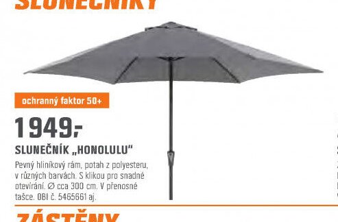 SLUNEČNÍK „HONOLULU“