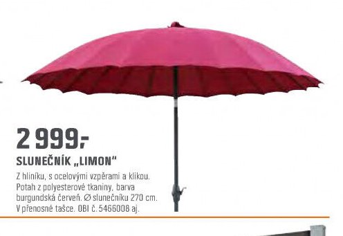 SLUNEČNÍK „LIMON“