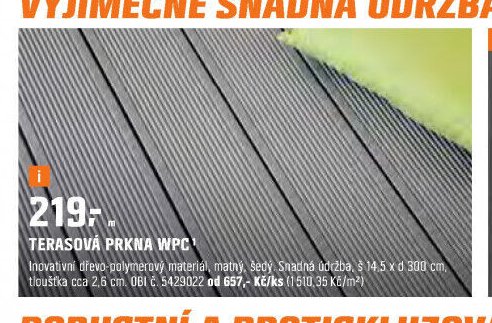 TERASOVÁ PRKNA WPC