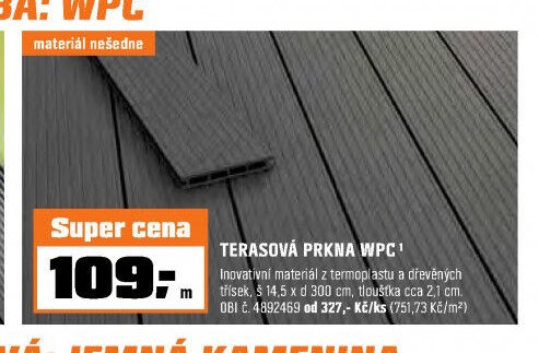 TERASOVÁ PRKNA WPC