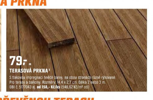 TERASOVÁ PRKNA