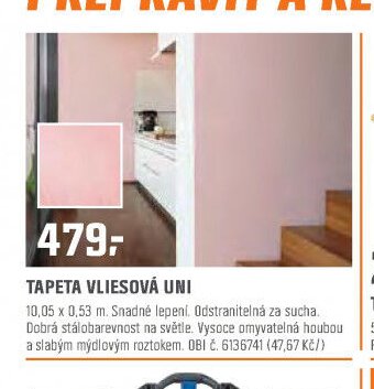TAPETA VLIESOVÁ UNI