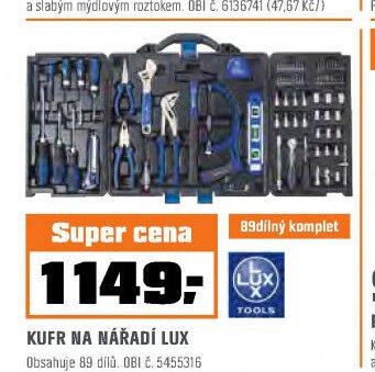 KUFR NA NÁŘADÍ LUX