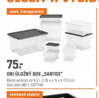 OBI ÚLOŽNÝ BOX „SANTOS“