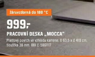 PRACOVNÍ DESKA „MOCCA“