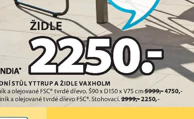 Židle VAXHOLM