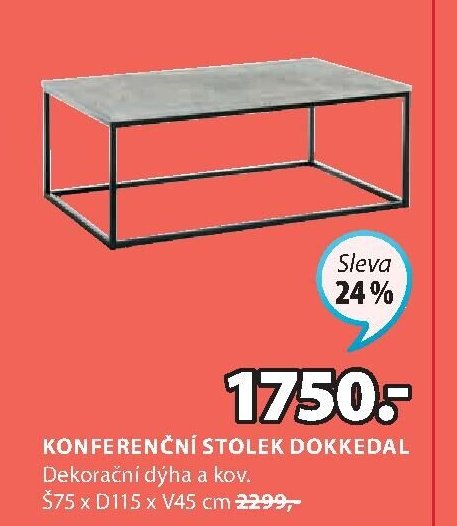 Konferenční stolek DOKKEDAL