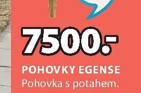 Pohovky EGENSE