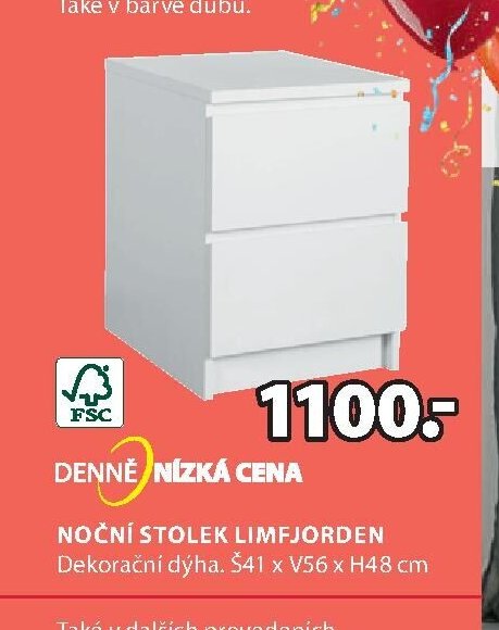 NOČNÍ STOLEK LIMFJORDEN