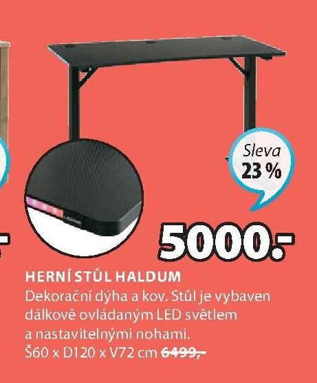 HERNÍ STŮL HALDUM