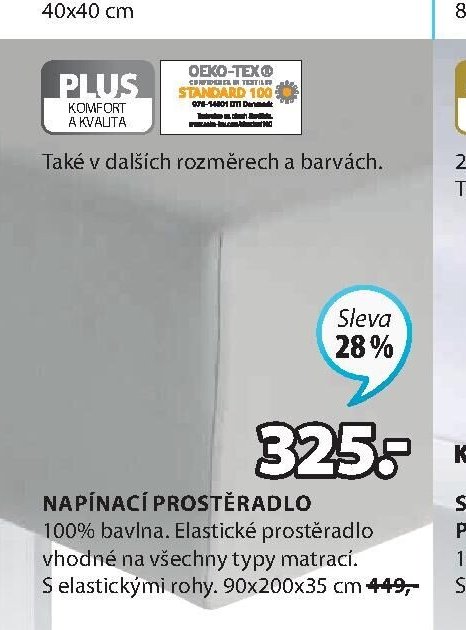 Napínací prostěradlo