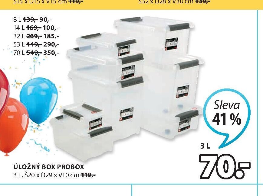 ÚLOŽNÝ BOX PROBOX