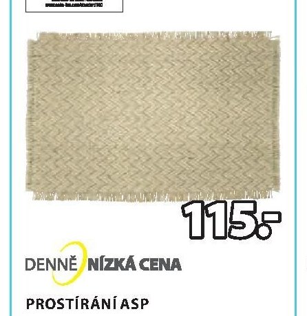PROSTÍRÁNÍ ASP