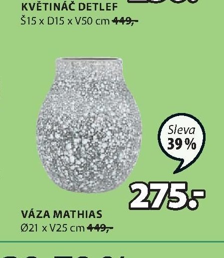 VÁZA MATHIAS