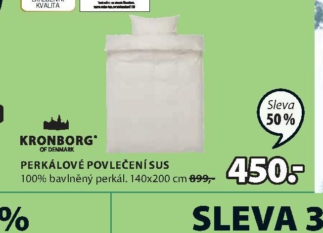 Perkálové povlečení SUS