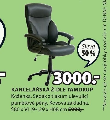 Kancelářská židle Tamdrup