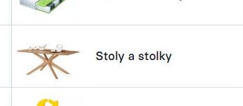 Stoly a stolky