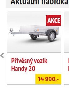 Přívěsný vozík Handy 20