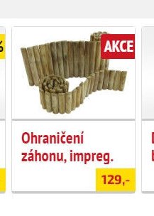 Ohraničení záhonu, impreg.