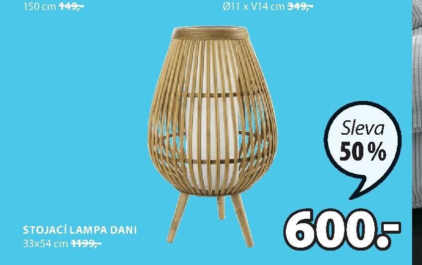 STOJACÍ LAMPA DANI