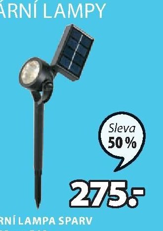 Solární lampa SPARV