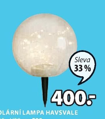 Solární lampa HAVSVALE