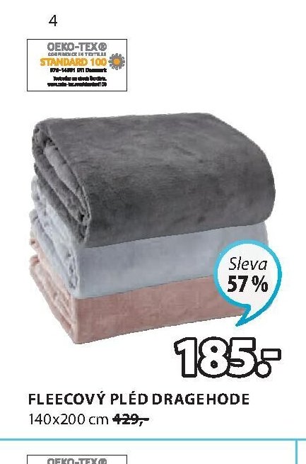 FLEECOVÝ PLÉD DRAGEHODE