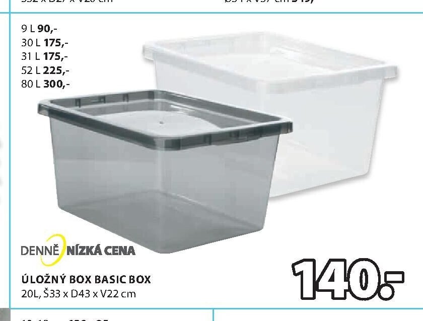 ÚLOŽNÝ BOX BASIC BOX