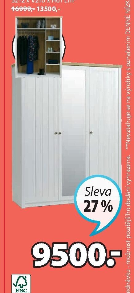 Šatní skříň MARKSKEL