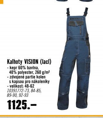 Kalhoty VISION (lacl)