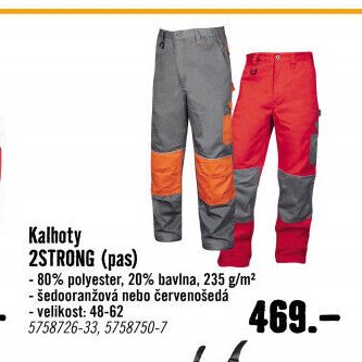 Kalhoty 2STRONG (pas)