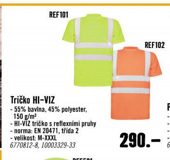 Tričko HI-VIZ