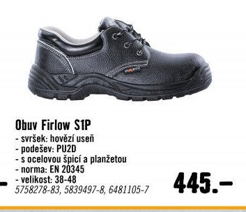 Obuv Firlow S1P