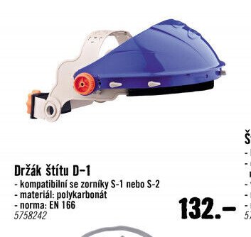 Držák štítu D-1
