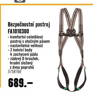 Bezpečnostní postroj FA1010300