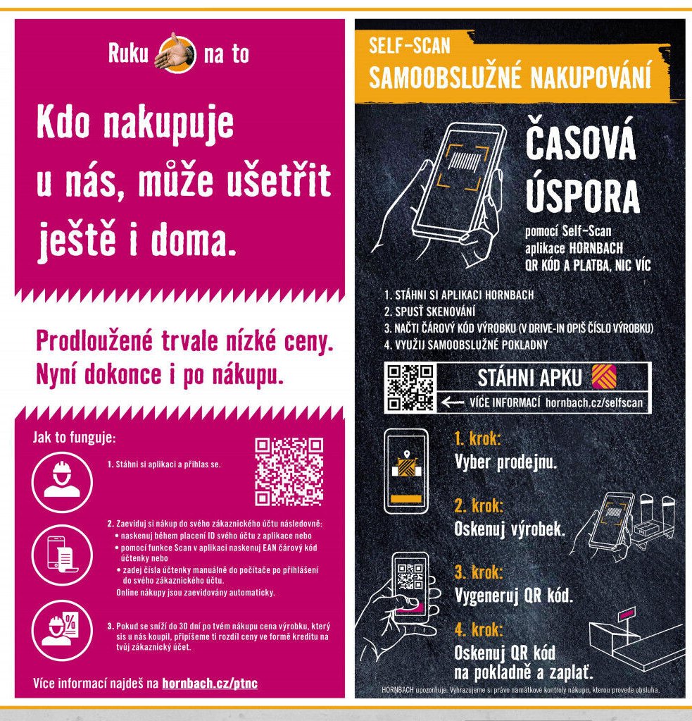 Self-Scan samoobslužné nakupování (informační leták)